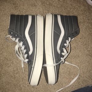 SOLD**** Grey Colored Hightower Vans Sk8 Hi
